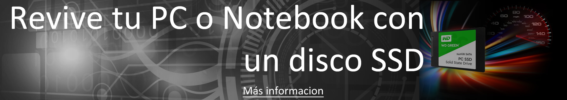 Revive tu PC o Notebook con un Disco SSD